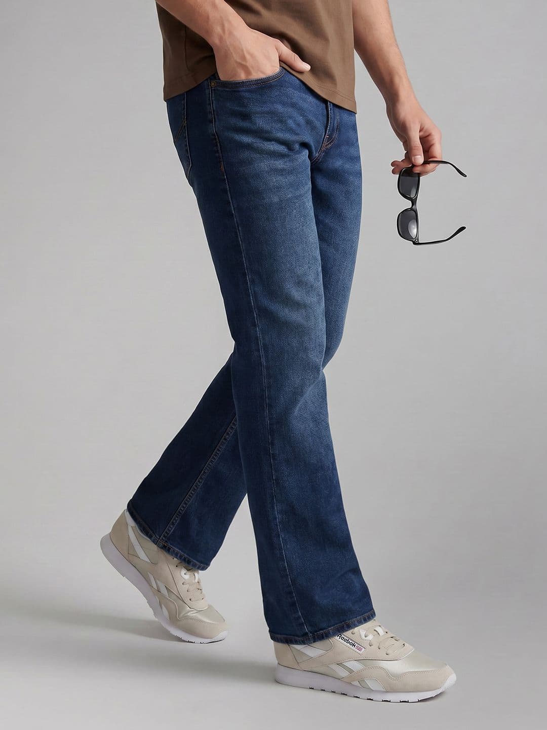 U.S. Polo Assn. Denim Co. Men Bootcut Light Fade Stretchable Jeans - view 1