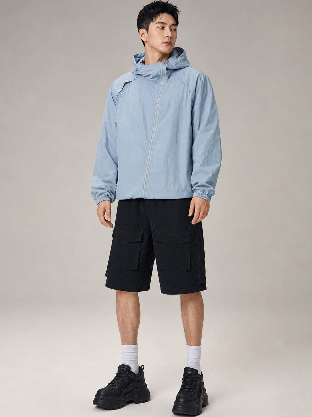 ATELIER REBEL Men Lightweight Outdoor Woven Jacket - view 1