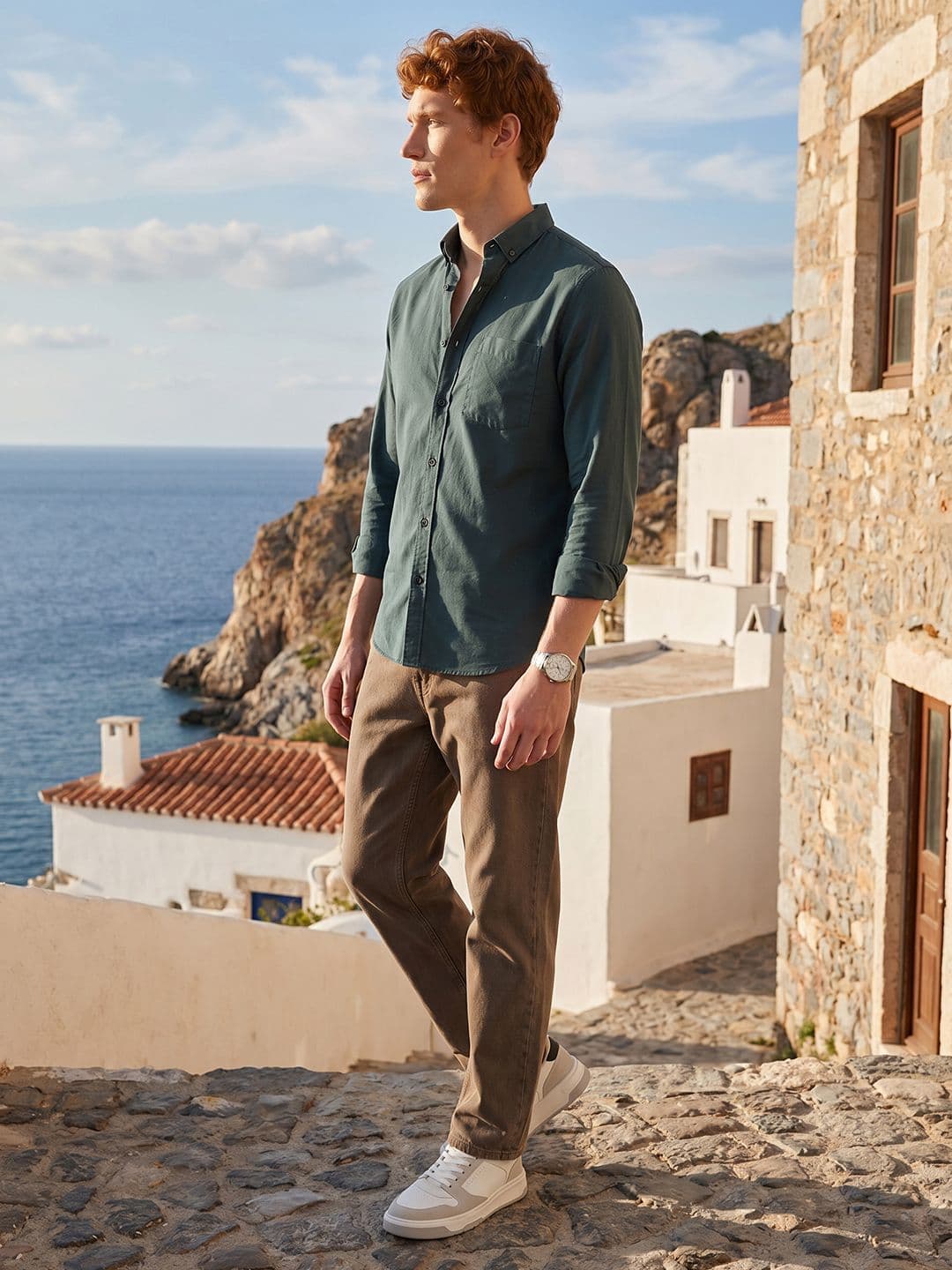 Mast & Harbour Pure Cotton Casual Shirt - view 1