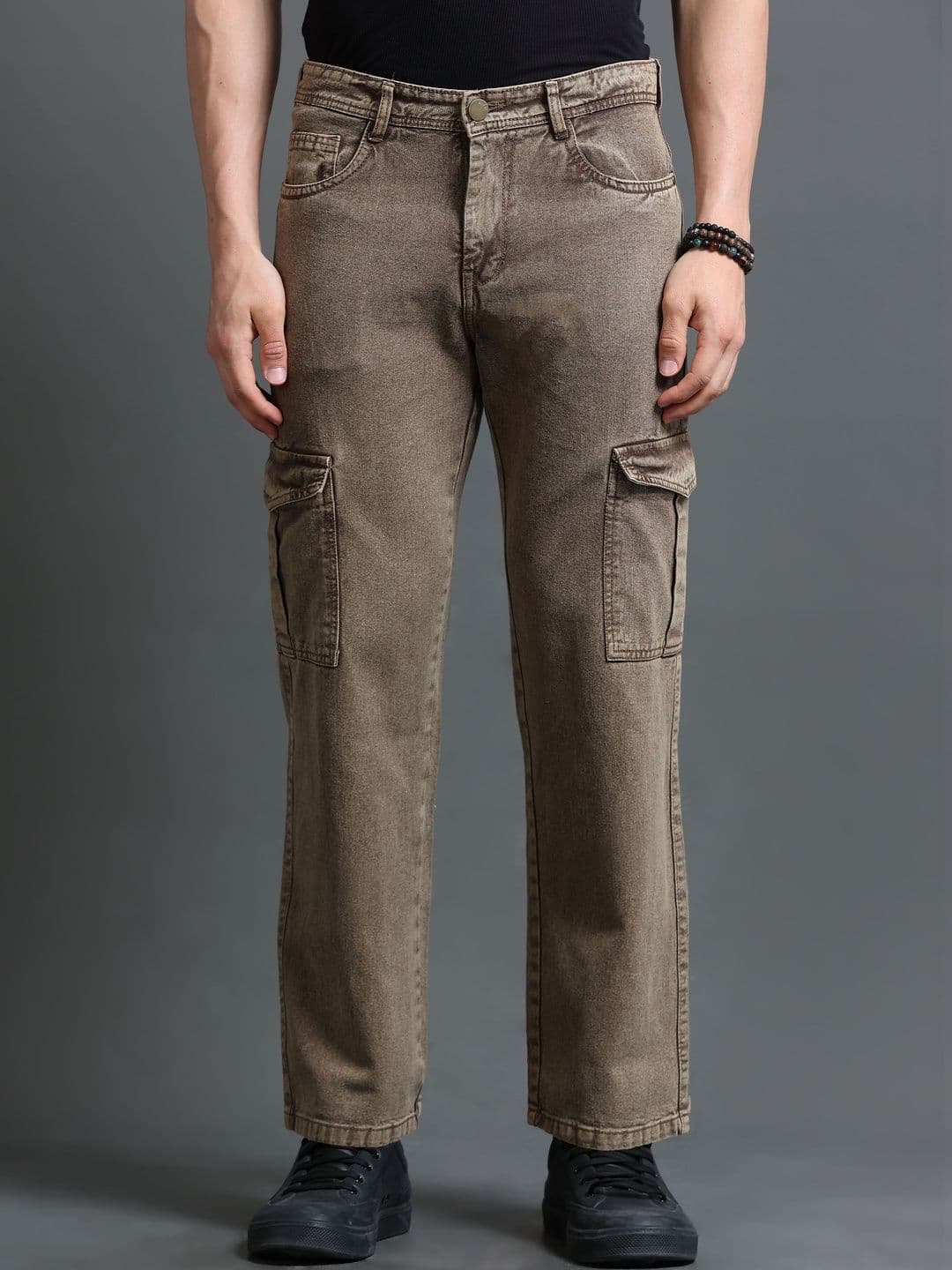 Kolor Fusion Men Loose Mid-Rise Light Fade Jeans - view 1