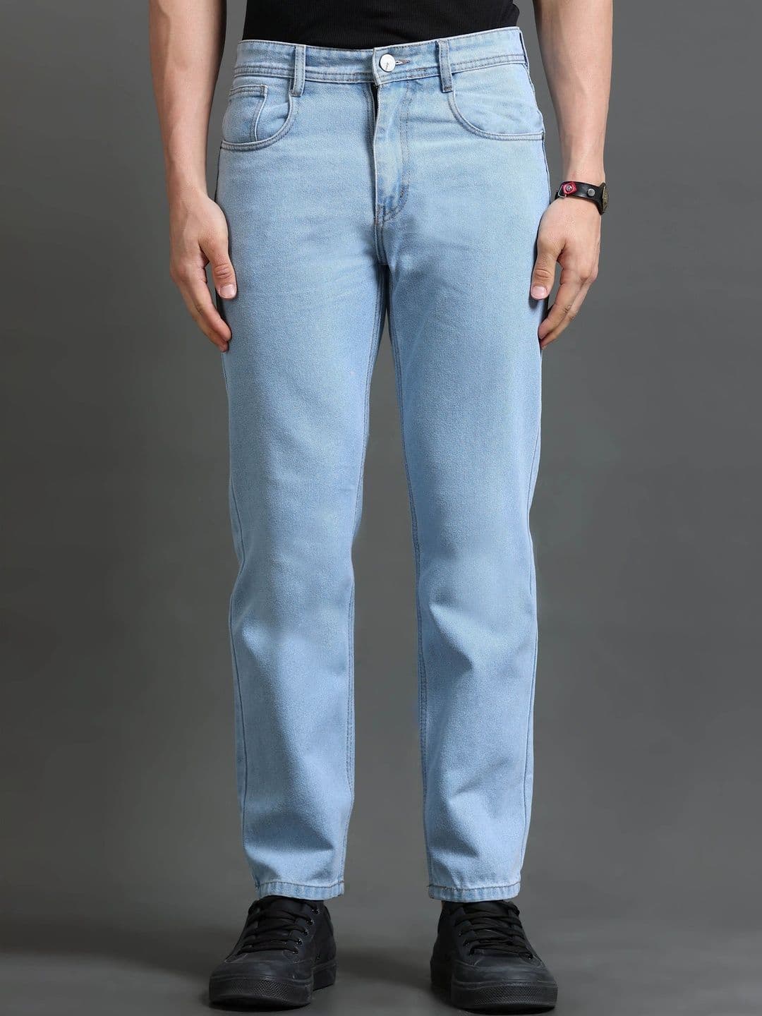 Kolor Fusion Men Loose Straight Fit Mid-Rise Jeans - view 1