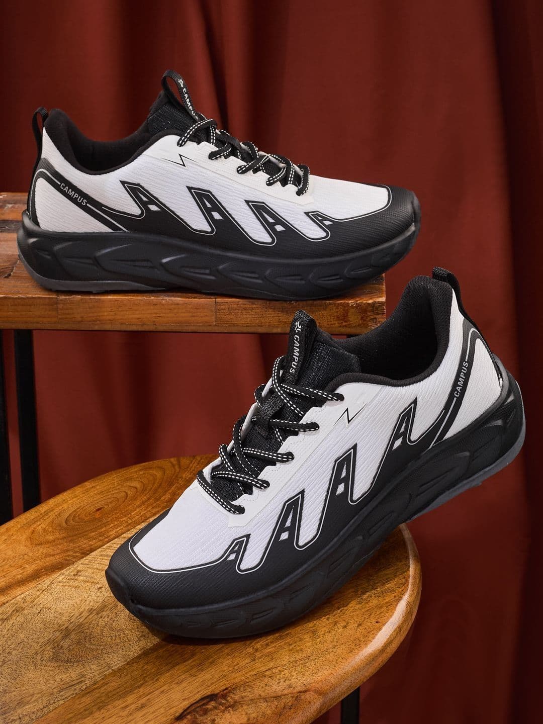 Campus DATRO Men Mesh Running Shoes - view 1
