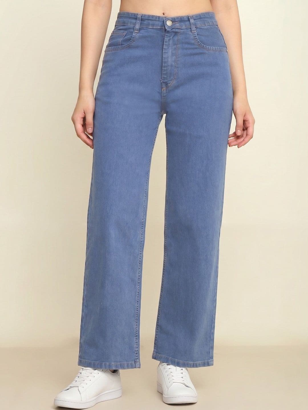 zayla Women Comfort Wide Leg High-Rise Stretchable Jeans - view 1