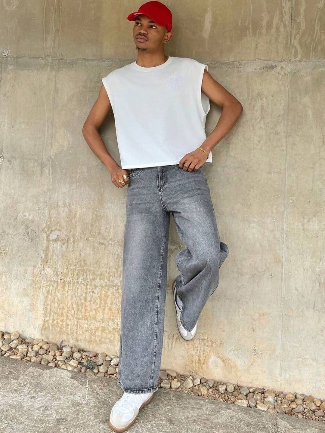 YAMEETFIT Men Jean Straight Fit Mid-Rise Jeans - view 1