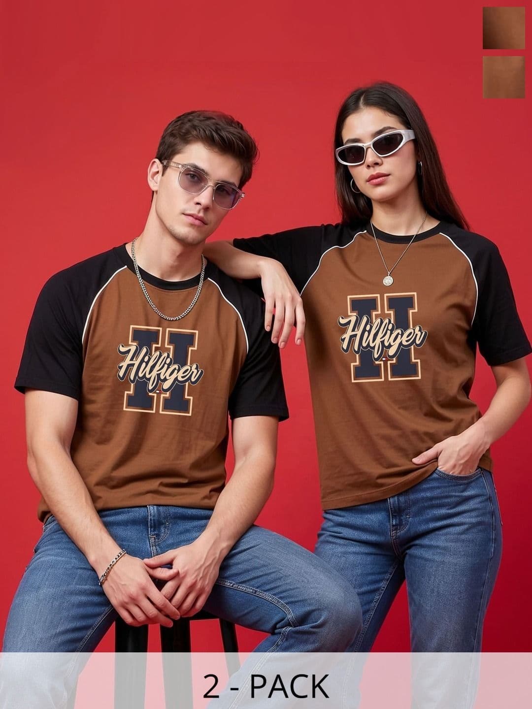 BAESD Unisex Brand Logo 2 Printed Twistform T-shirt - view 1