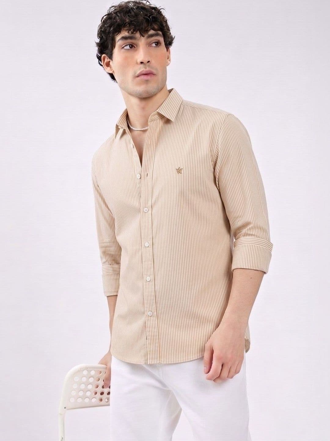 VELKYNOX Men Comfort Striped Casual Shirt - view 1