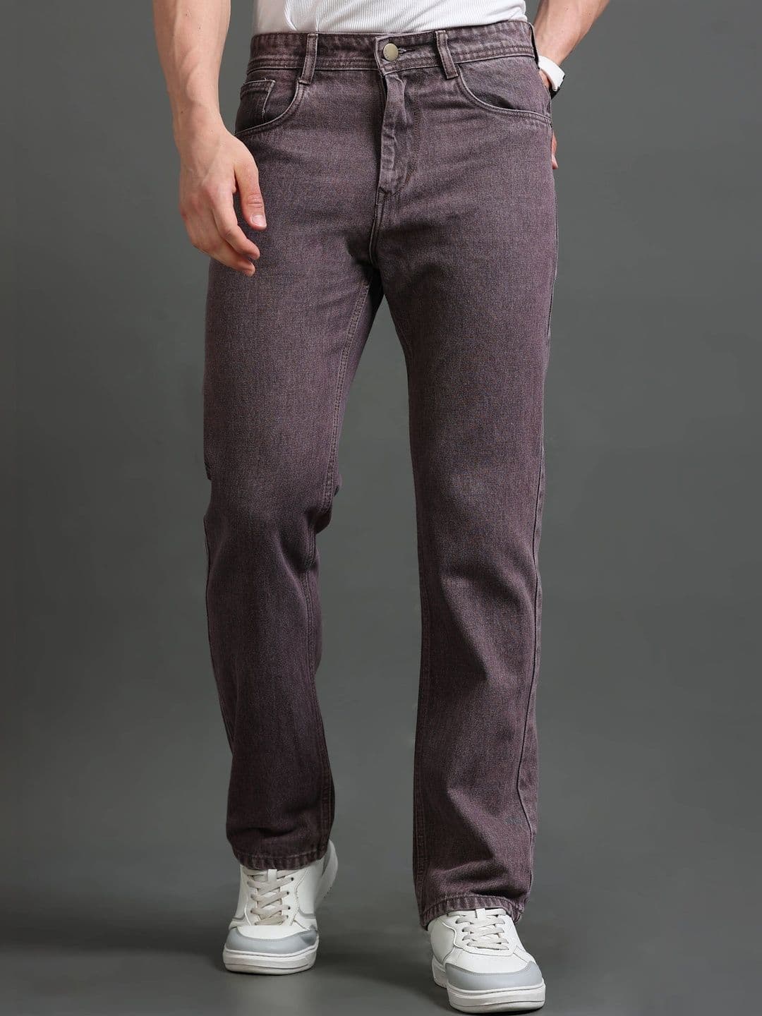 Kolor Fusion Men Loose Straight Fit Mid-Rise Jeans - view 1
