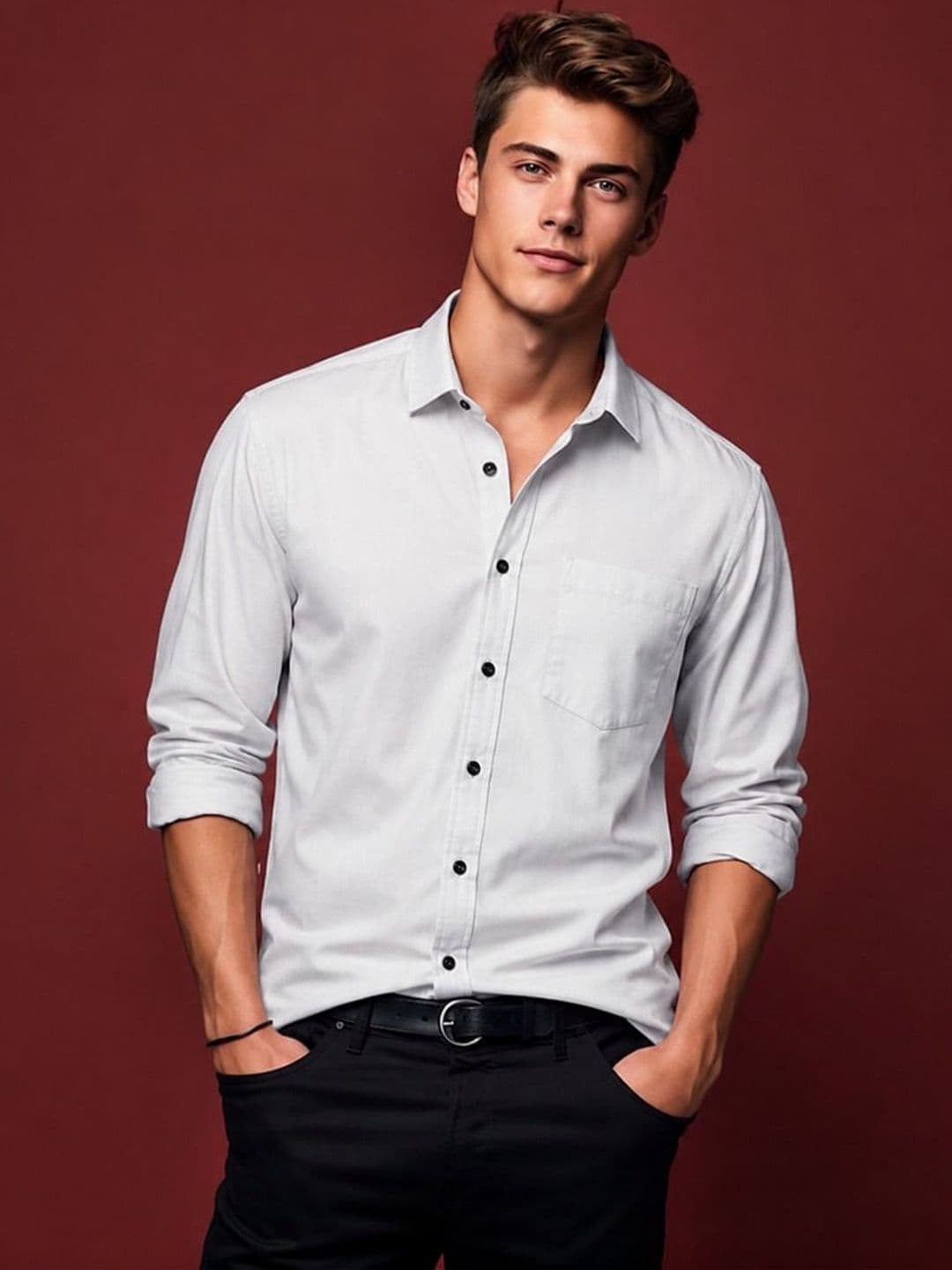 MaverIQ Men Comfort Casual Shirt - view 1