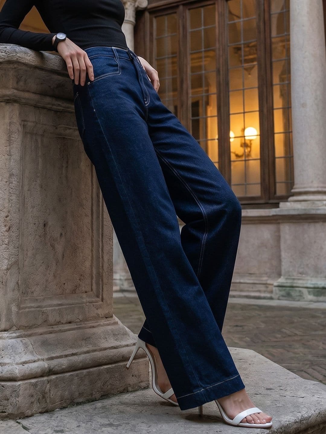 Chemistry Women Wide Leg High-Rise Stretchable Jeans - view 1