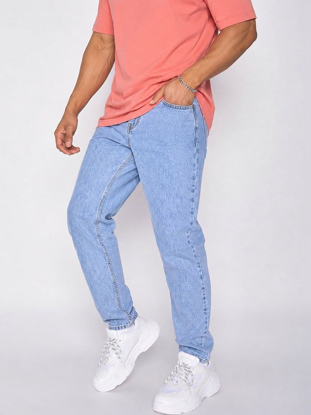 YAMEETFIT Men Jean Straight Fit Mid-Rise Jeans - view 1