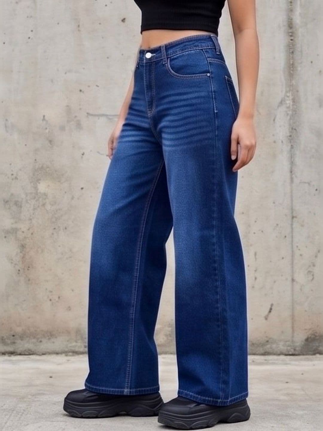 MERCEL Women Smart High-Rise Light Fade Stretchable Jeans - view 1