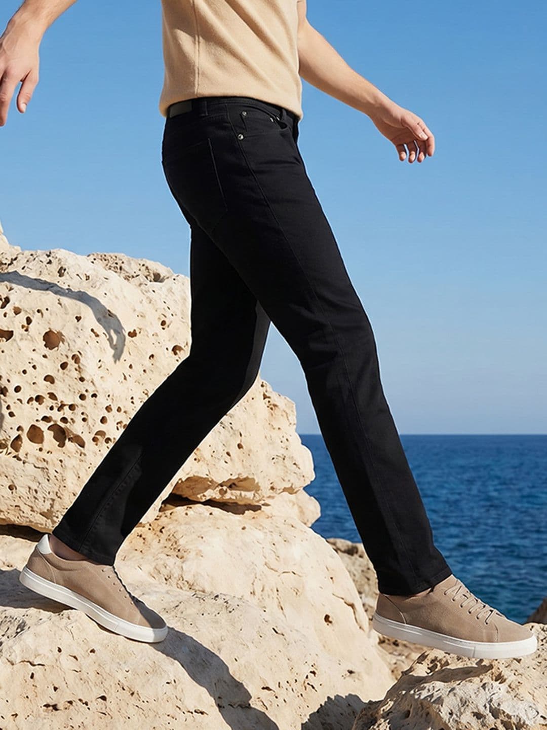 Nautica Men Slim Fit Stretchable Jeans - view 1