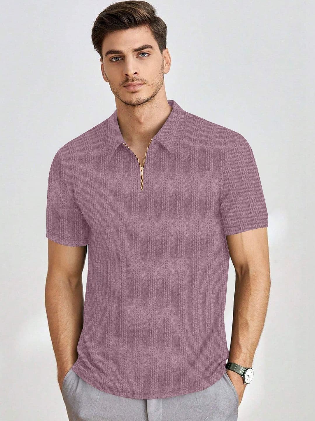 Moda Rapido Men Polo Collar T-shirt - view 1
