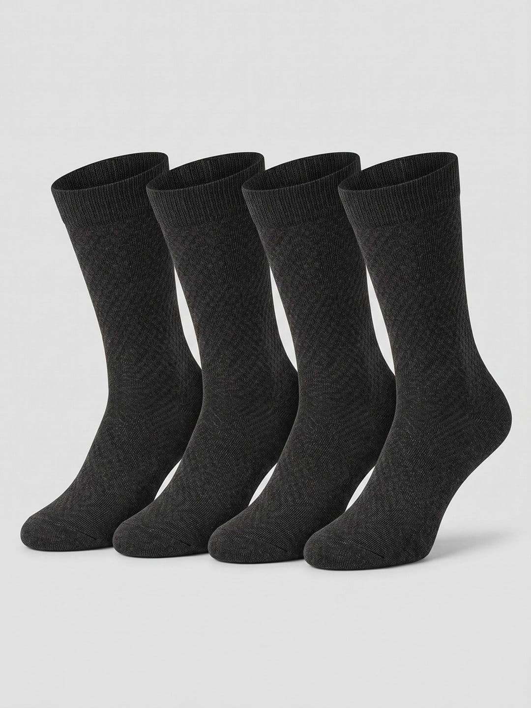 Moda Rapido Men Pack of 4 Cotton Blend Patterned Above Ankle Socks - view 1