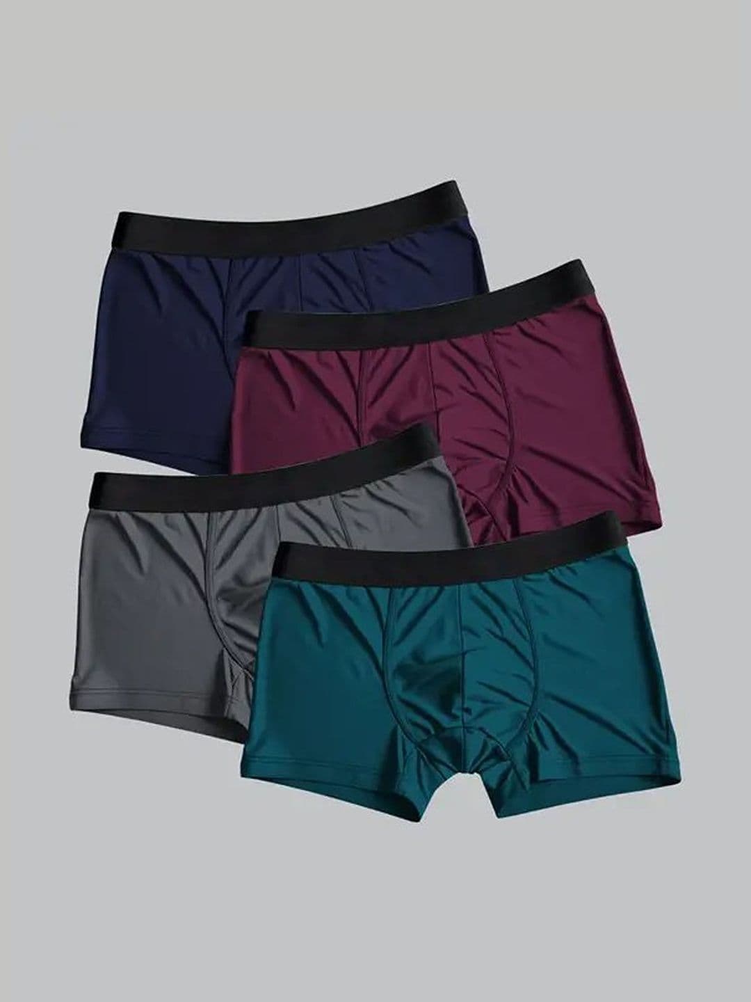 The Boring Company Men Pack of 4 Assorted Boxer-Style Briefs - view 1