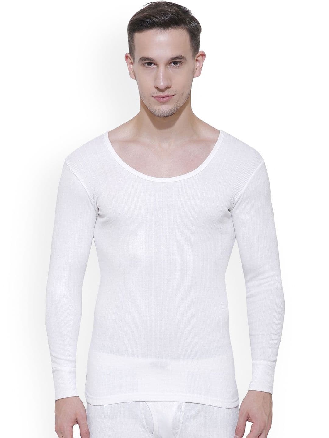 BODYCARE INSIDER Round Neck Cotton Thermal Top - view 1