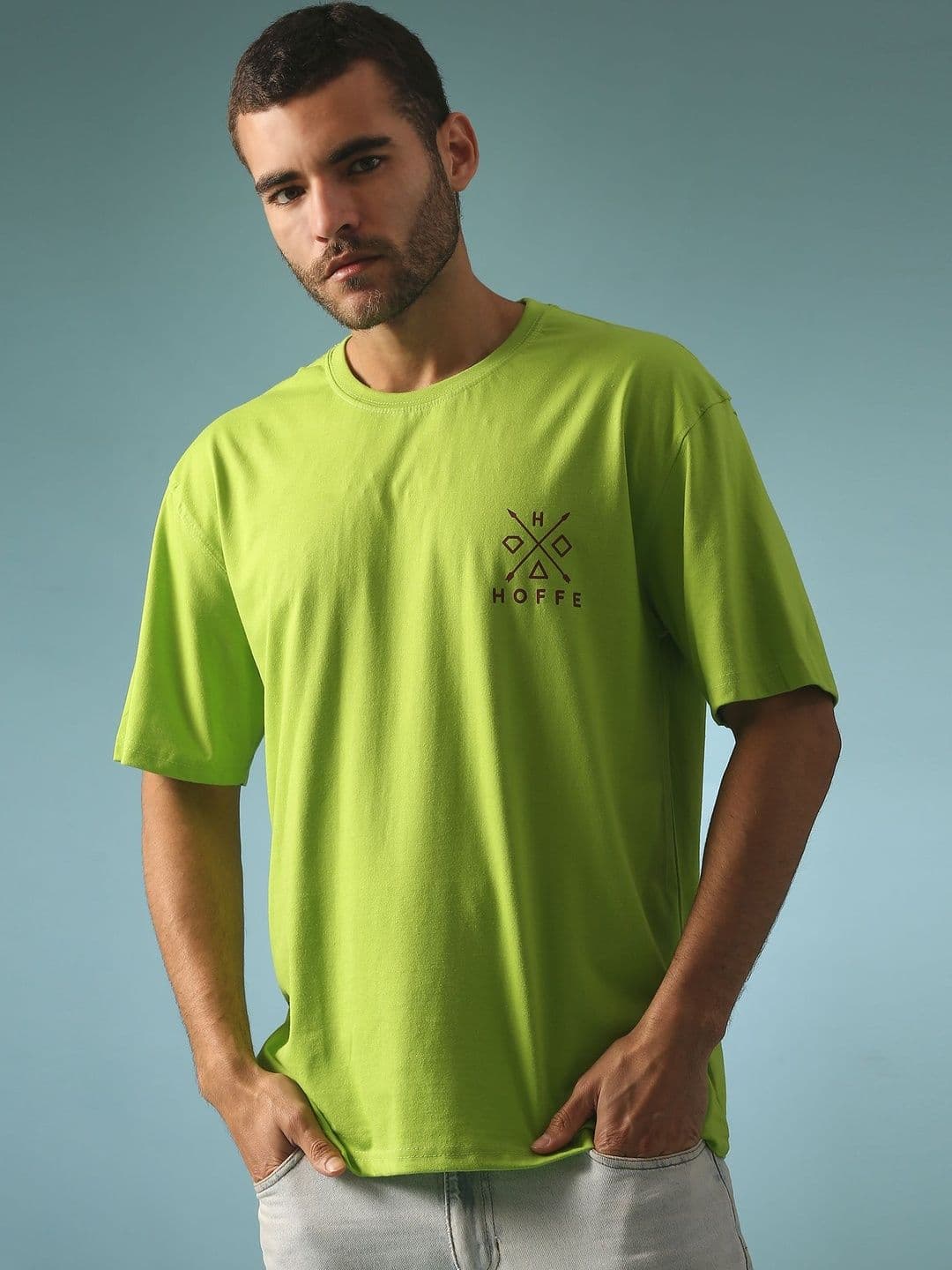 HOFFE Unisex Brand Logo Printed T-shirt - view 1