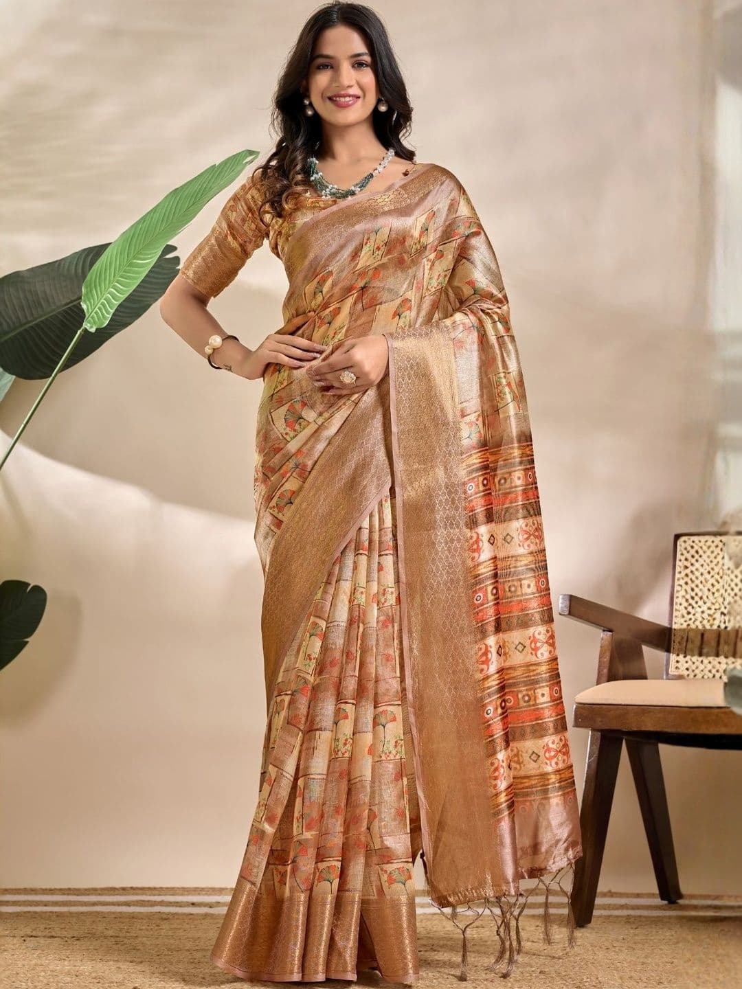 ODETTE Floral Saree - view 1