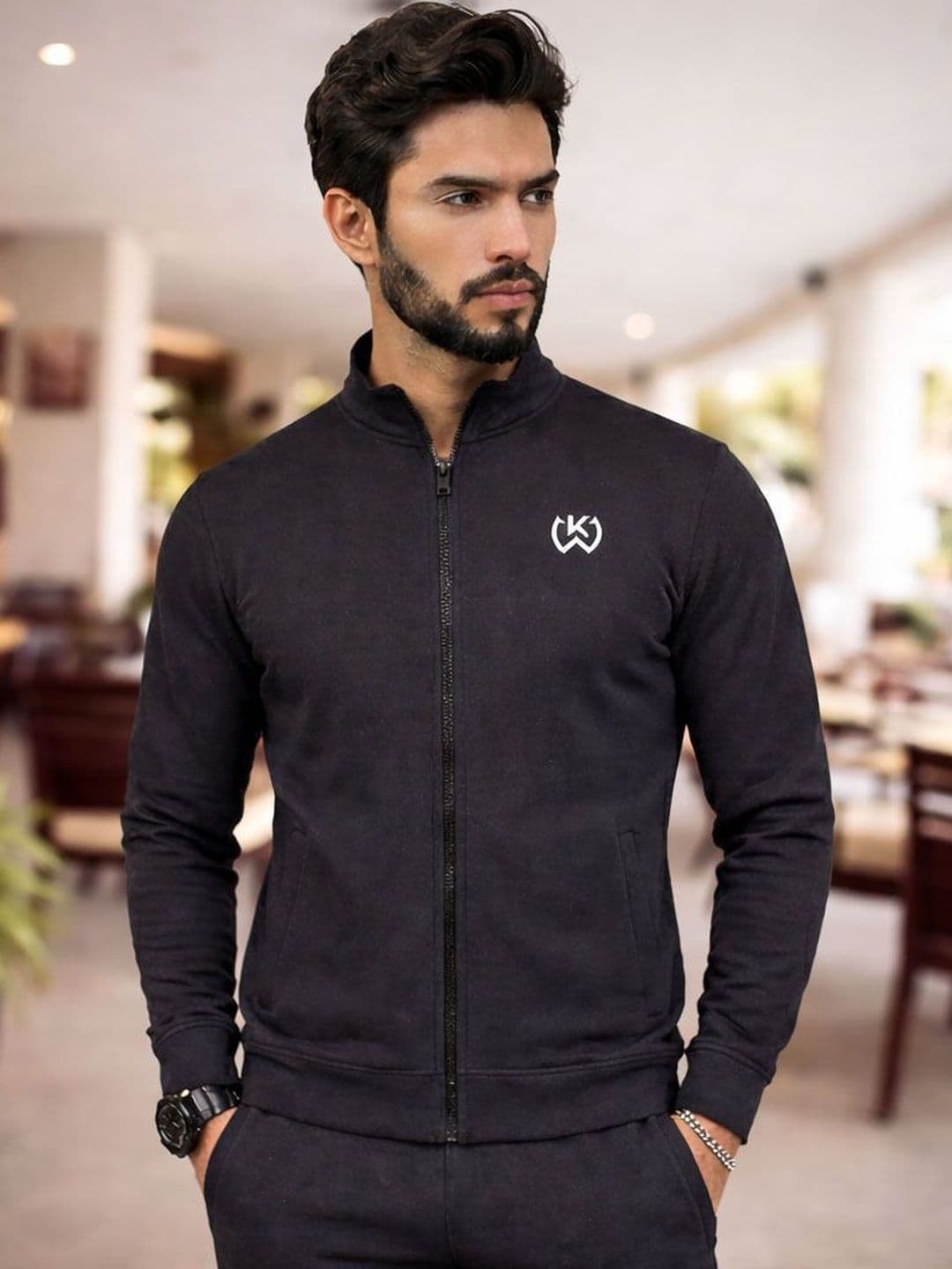 KWINGS Mock Collar Tracksuits - view 1