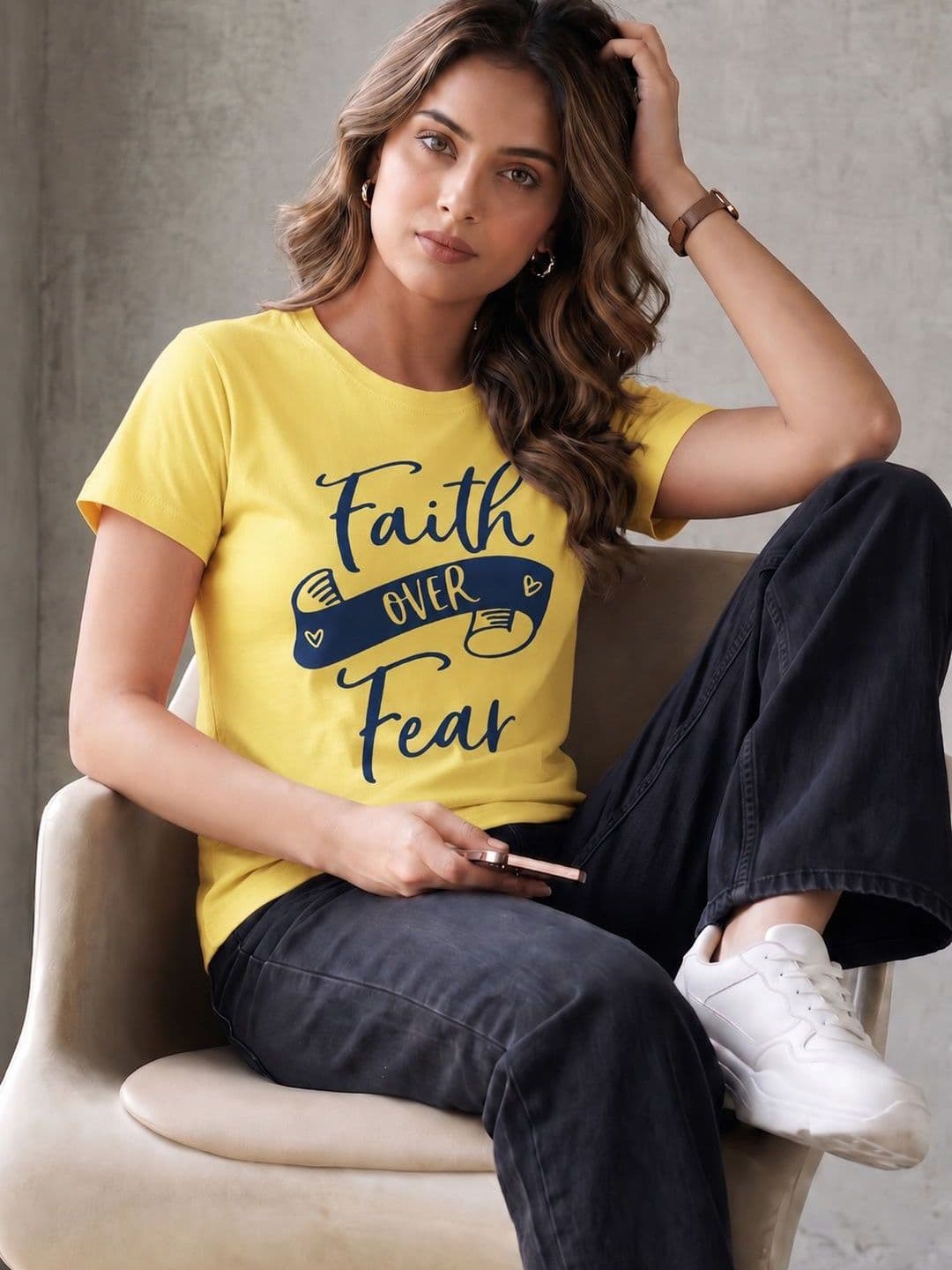 CORSICA Women Typography Printed T-shirt - view 1