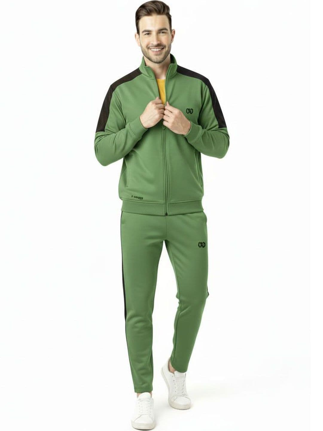 KWINGS Cotton Blend Mock Collar Tracksuits - view 1