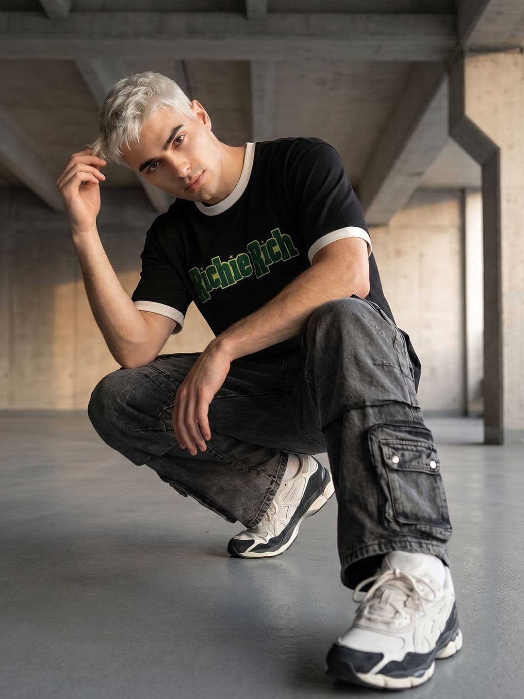 Richie Rich by Kook N Keech Typography Printed T-shirt - view 1