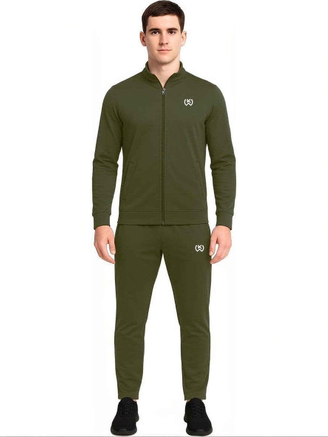 KWINGS Cotton Blend Mock Collar Tracksuits - view 1