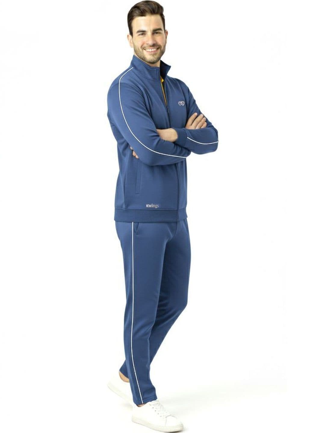KWINGS Cotton Blend Mock Collar Tracksuits - view 1