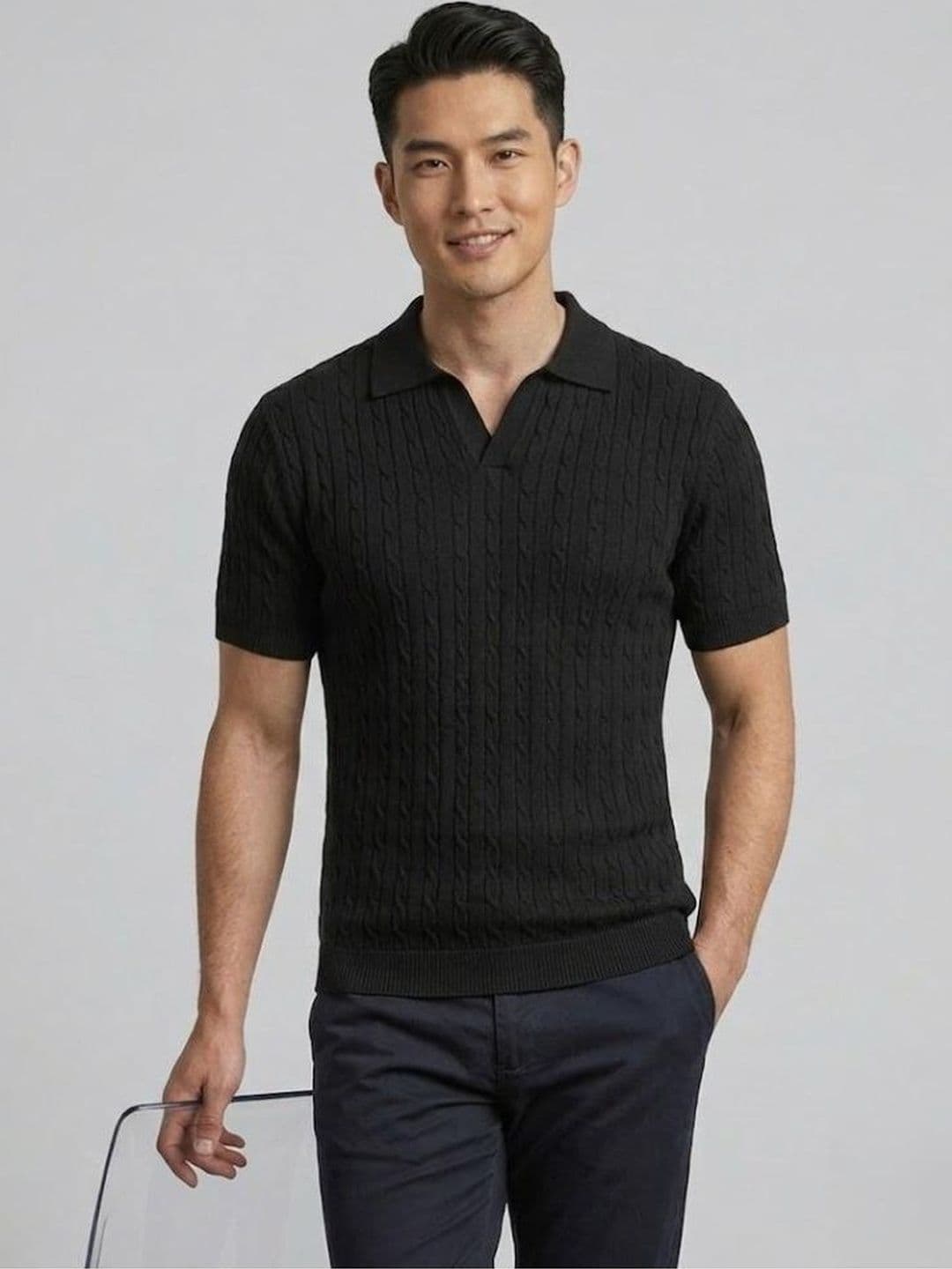 Moda Rapido Men Polo Collar T-shirt - view 1