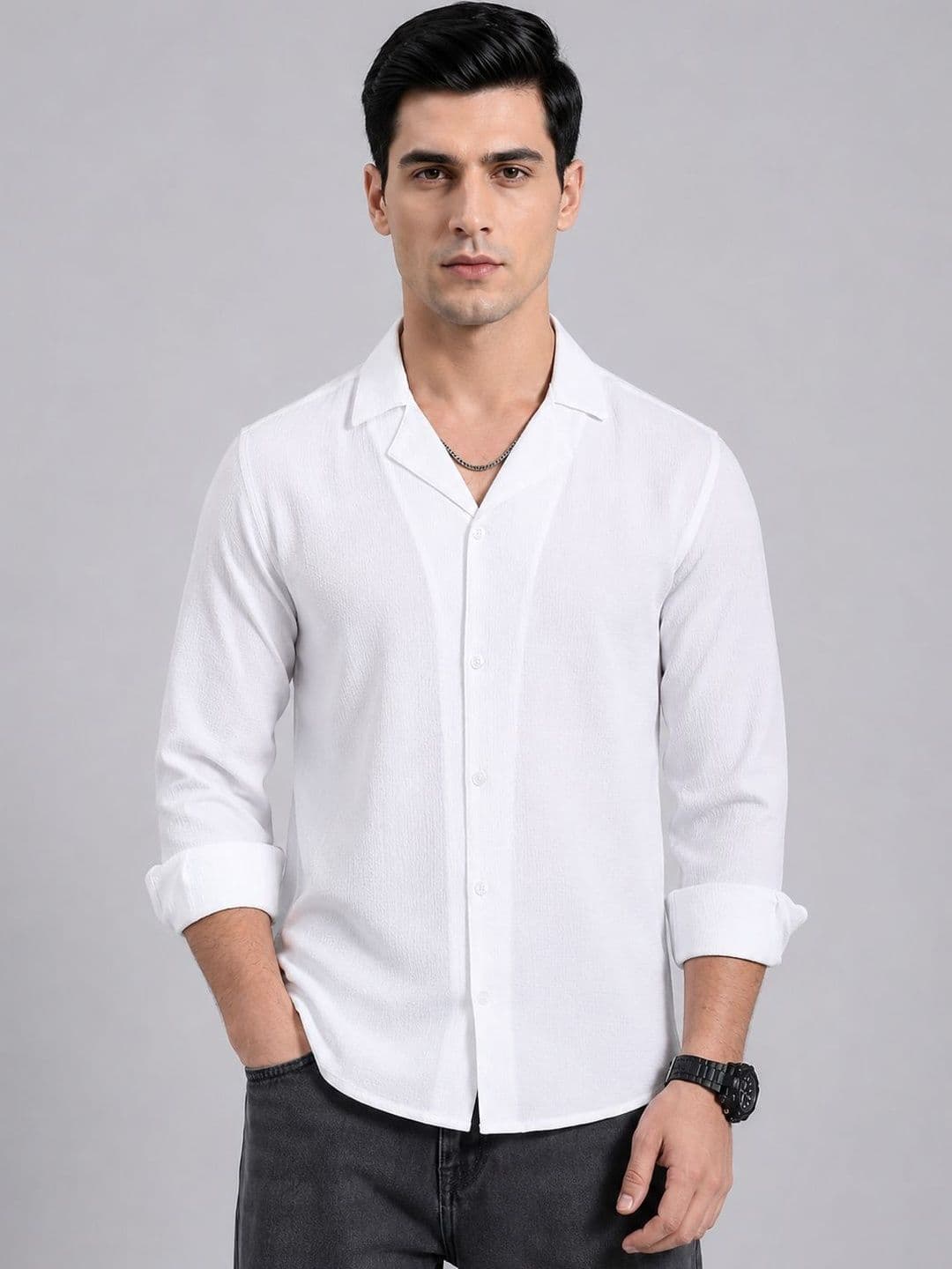 Indian Needle Men Classic Casual Shirt - view 1