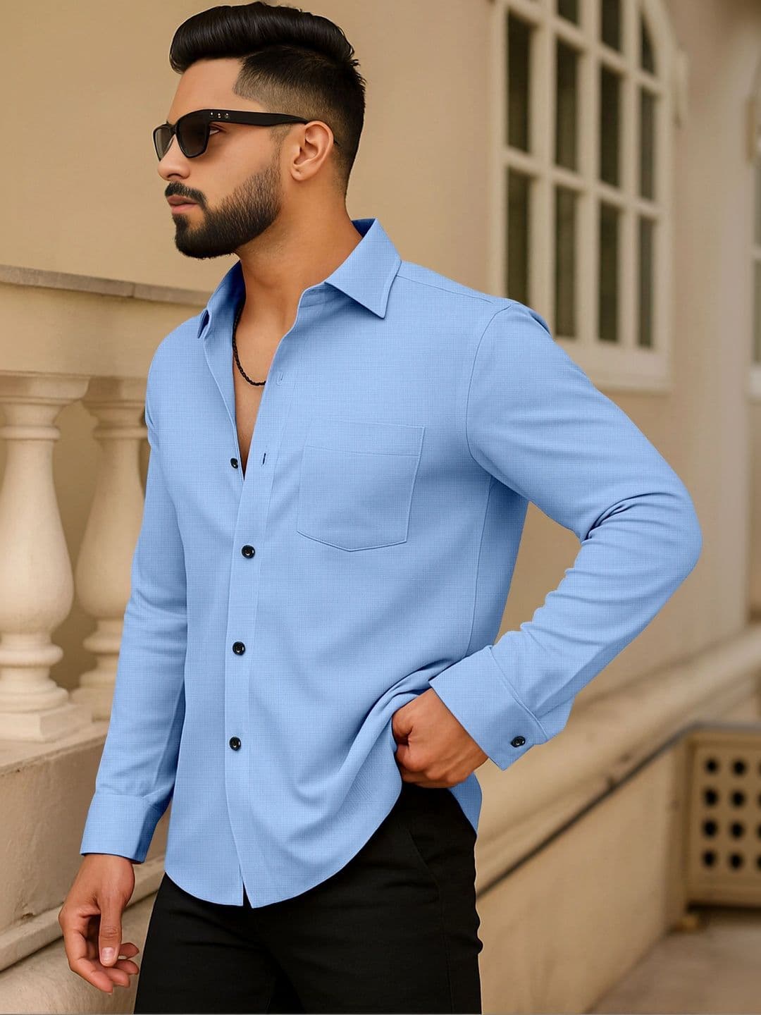 AITAVIK OVERSEAS Men Classic Casual Shirt - view 1