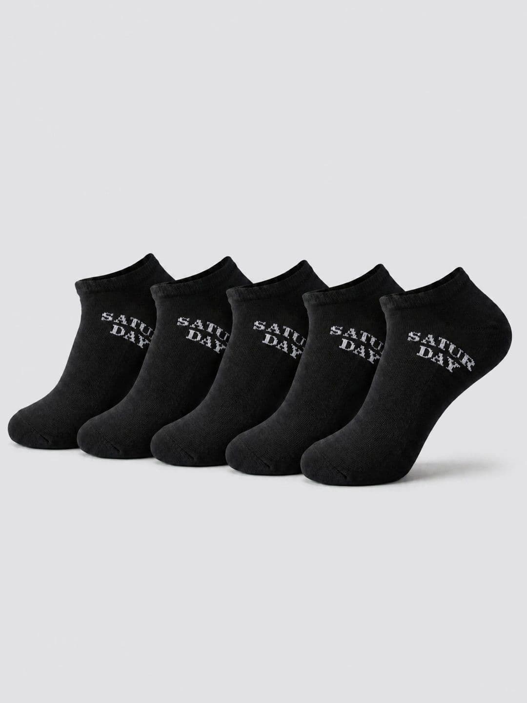 Moda Rapido Men Pack of 5 Cotton Blend Patterned Ankle Length Socks - view 1