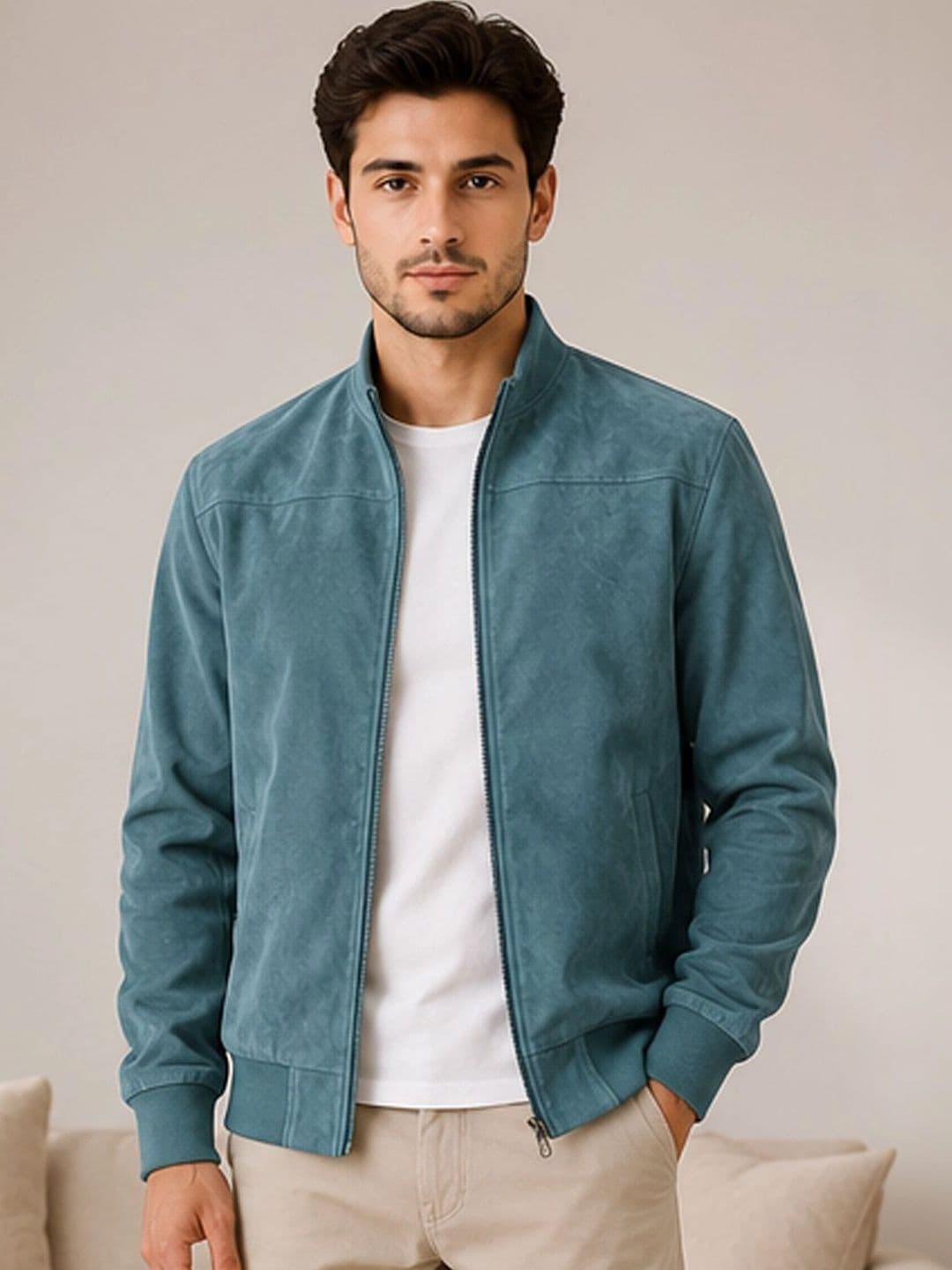 StyleCast Men Bomber Jacket - view 1