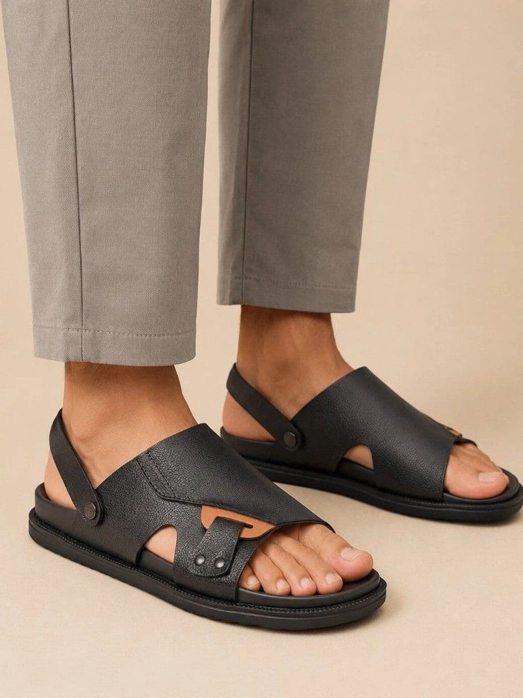 House of Pataudi Men Comfort Sandals - view 1