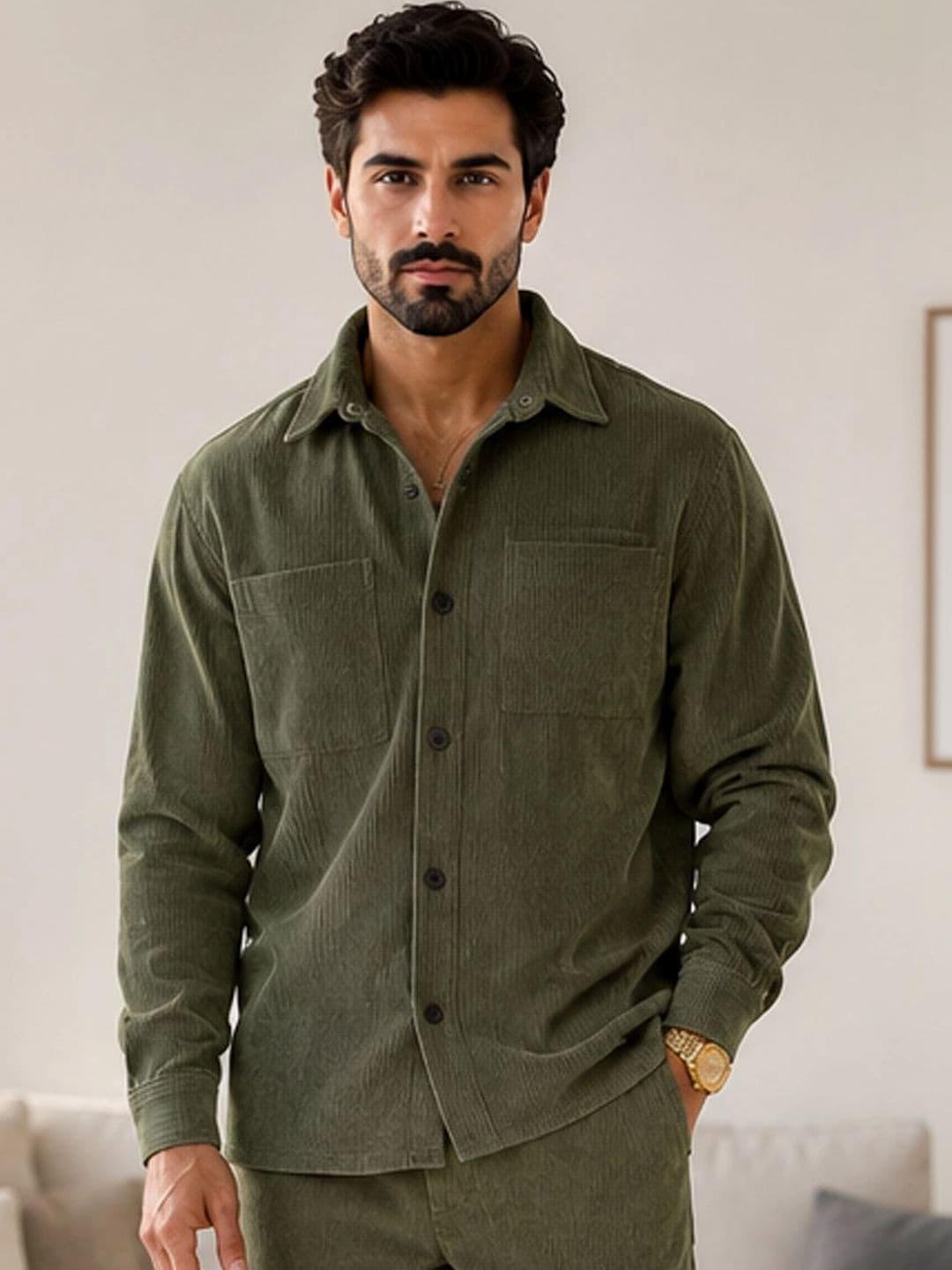 StyleCast Men Open Front Jacket - view 1