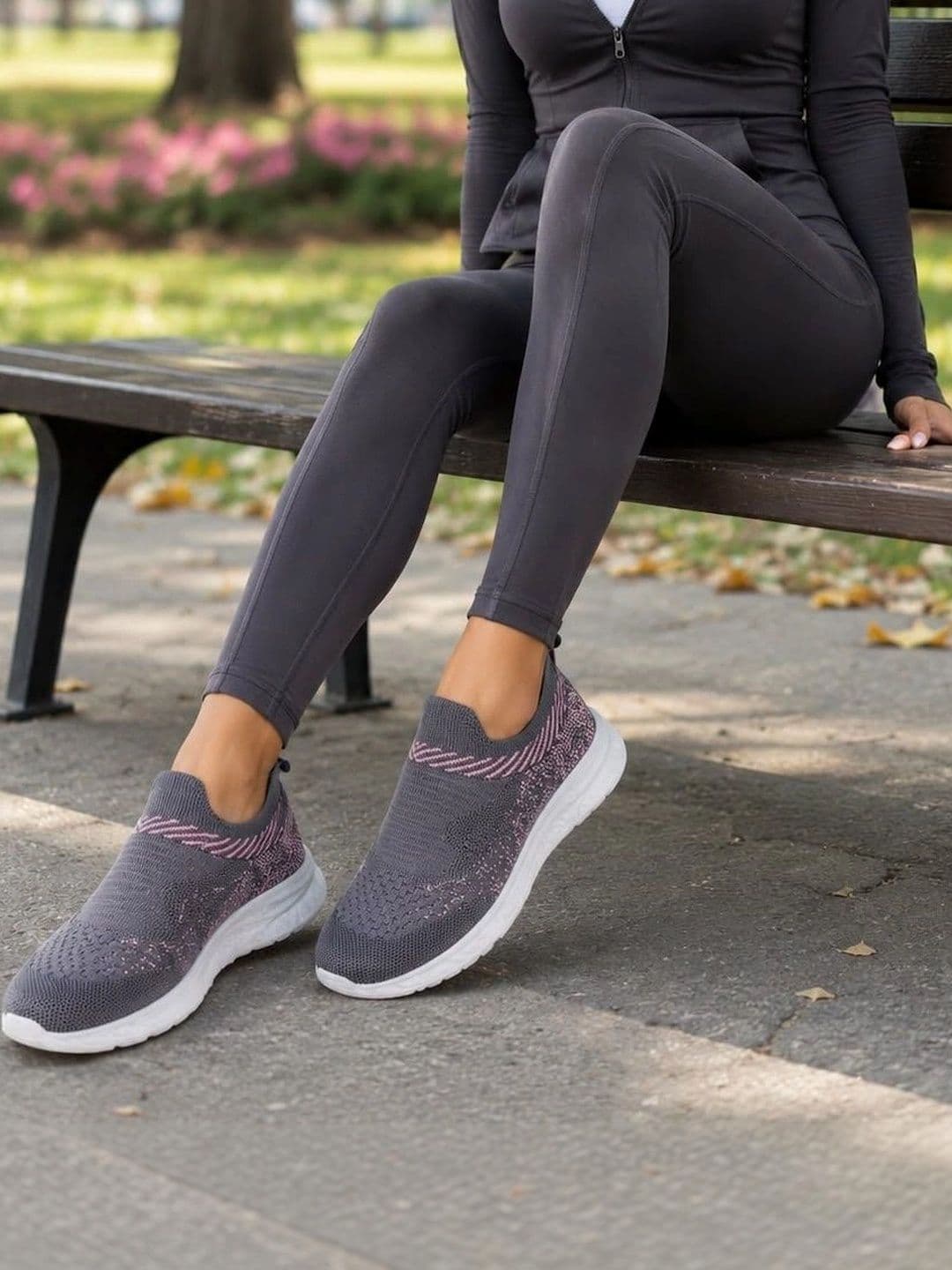 Roadster Women Mesh Walking Non-Marking Shoes - view 1
