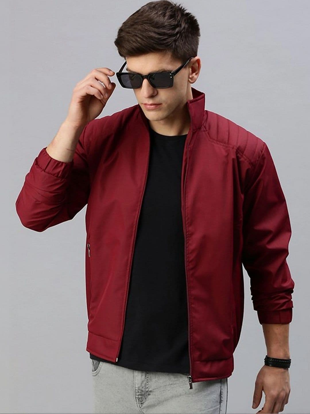Kaali Peeli Men Lightweight Bomber Jacket - view 1