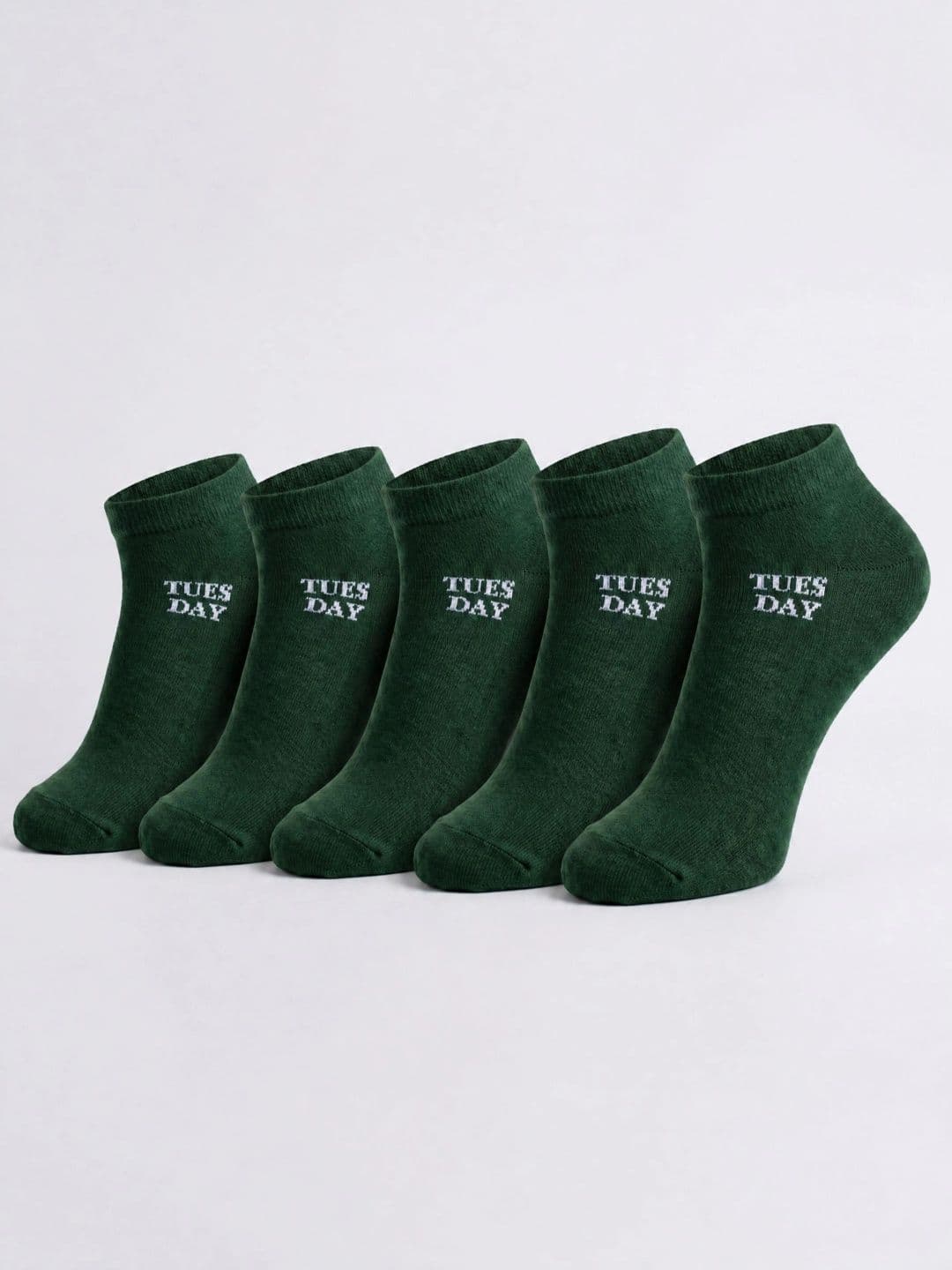 Moda Rapido Men Pack of 5 Cotton Blend Patterned Ankle Length Socks - view 1
