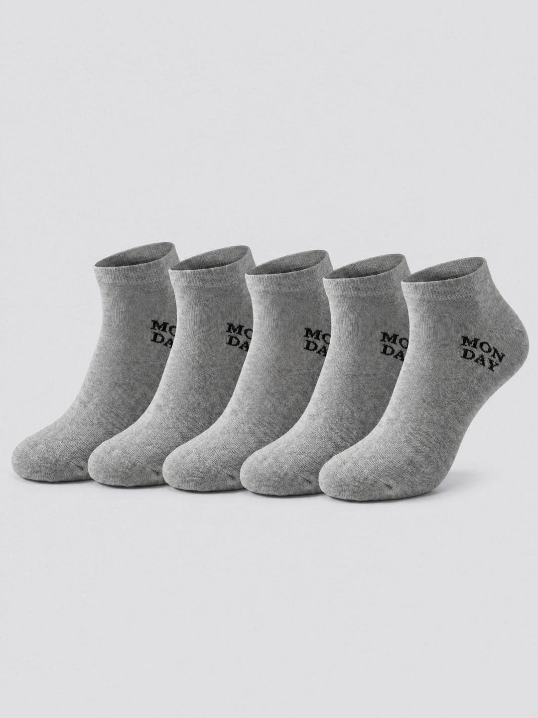 Moda Rapido Men Pack of 5 Cotton Blend Patterned Ankle Length Socks - view 1