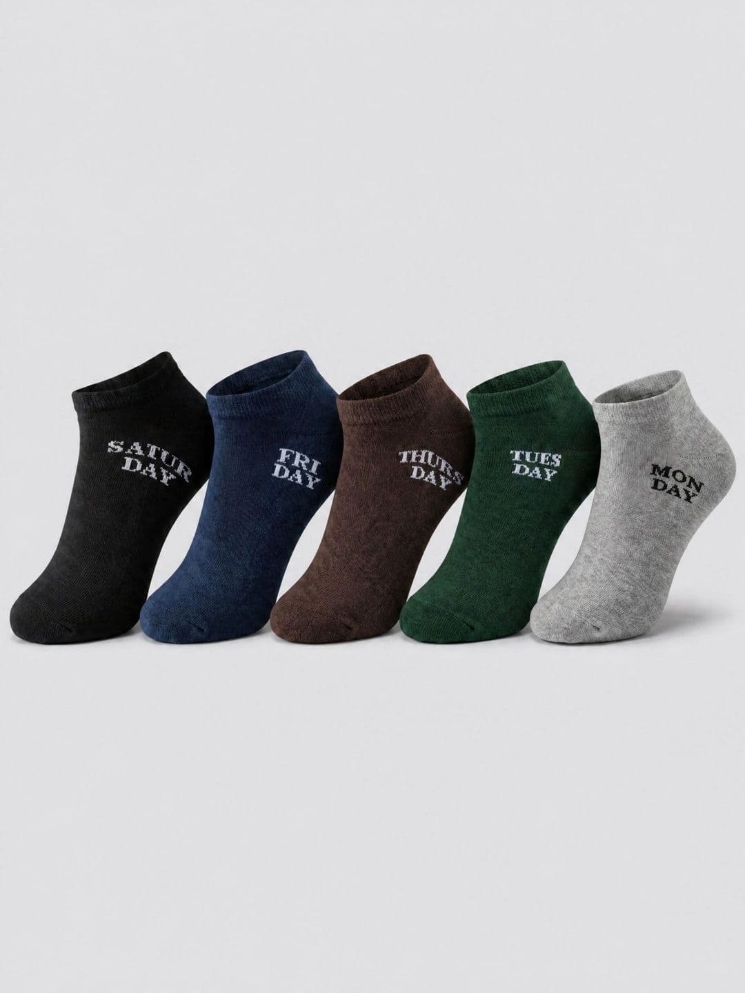 Moda Rapido Men Pack of 5 Cotton Blend Ankle Length Socks - view 1