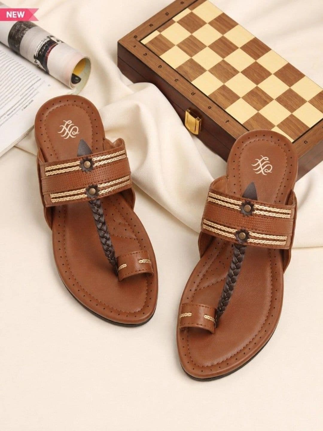 House of Pataudi Men Comfort Sandals - view 1