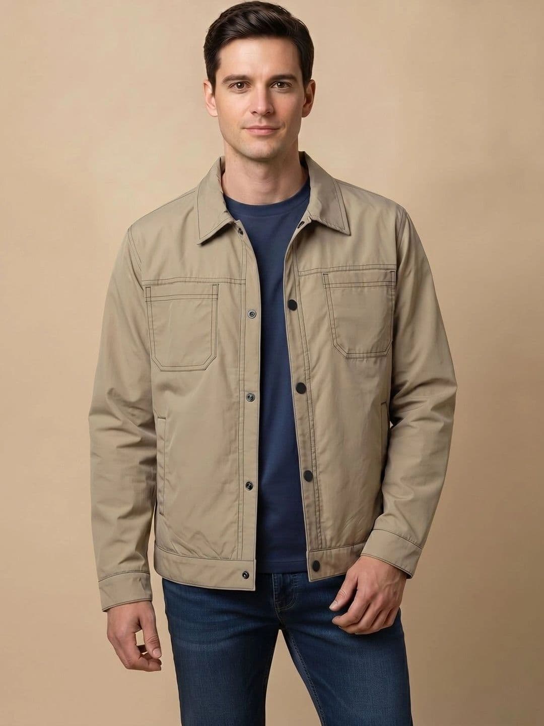 Roadster Men Woven Jacket - view 1