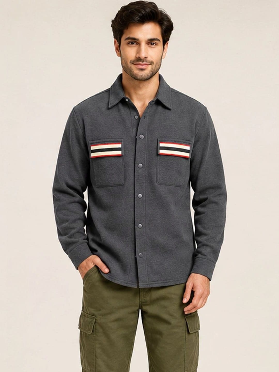 StyleCast Men Open Front Jacket - view 1