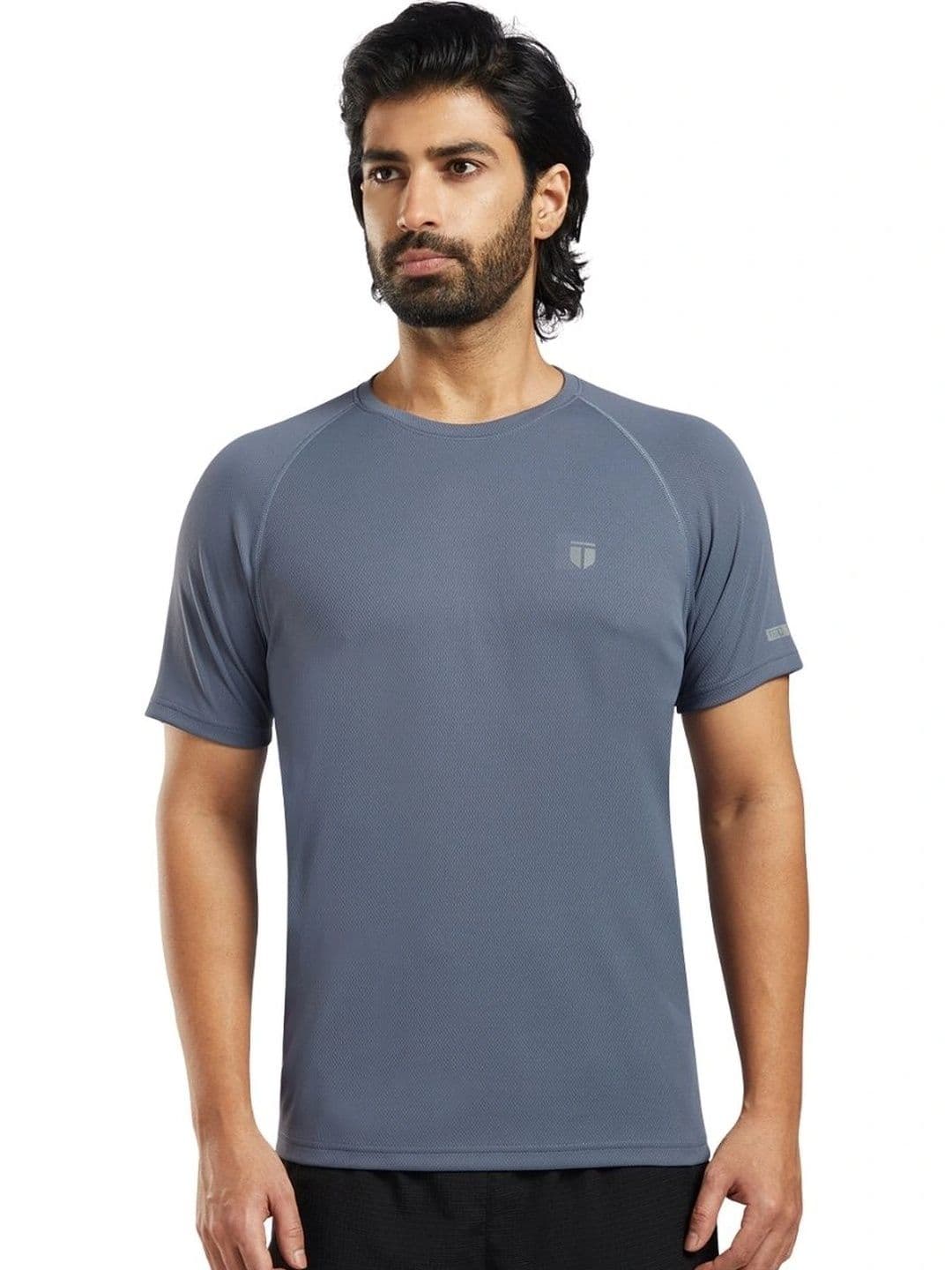 TEGO Men Brand Logo Moisture Wicking T-shirt - view 1