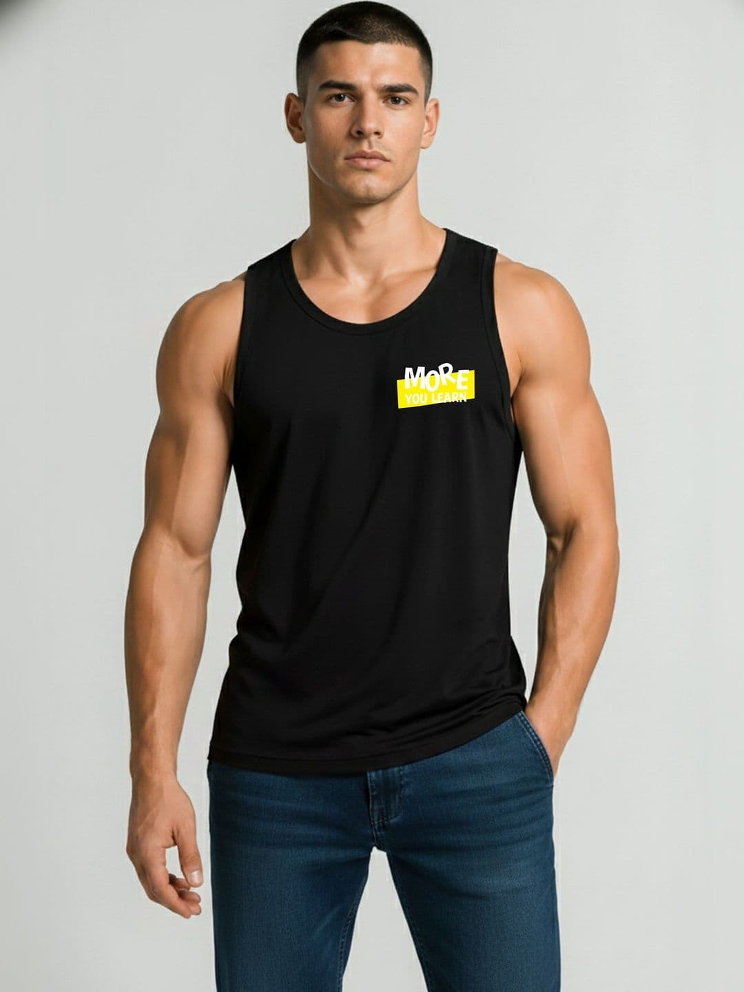SKY HARBOAR Printed Cotton Tank - view 1