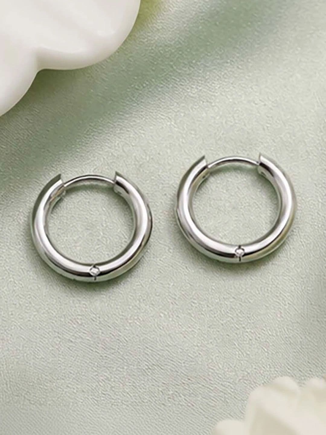 Utkarsh Circular Hoop Earrings - view 1