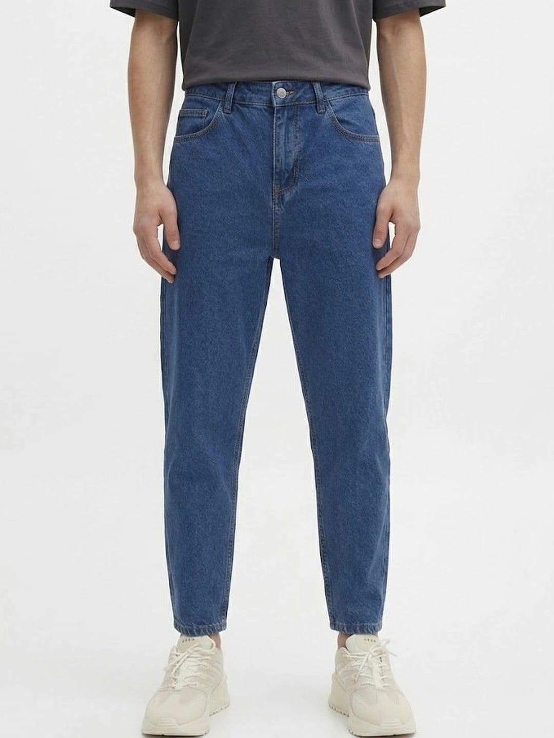 HERE&NOW Men Relaxed Fit Mid-Rise Non Stretchable Jeans - view 1