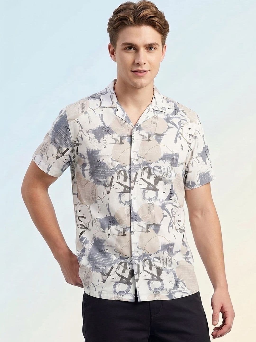 Roadster Men Comfort Printed Casual Shirt - view 1