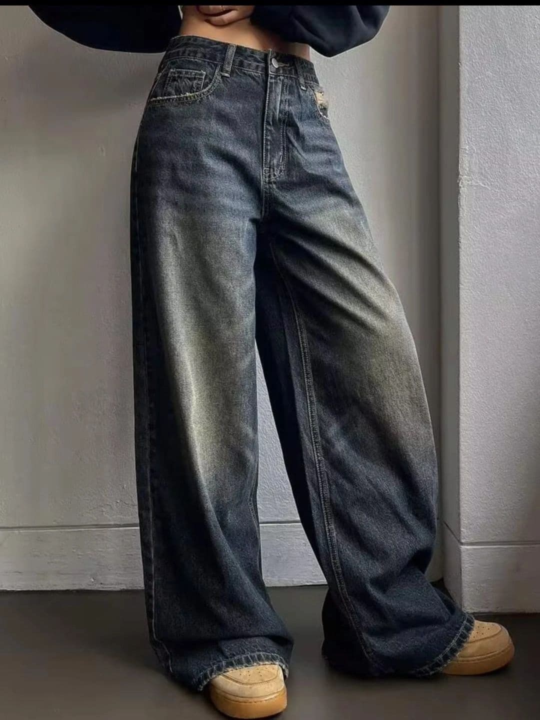 Mast & Harbour Women Mid-Rise Baggy Light Fade Denim Jeans - view 1