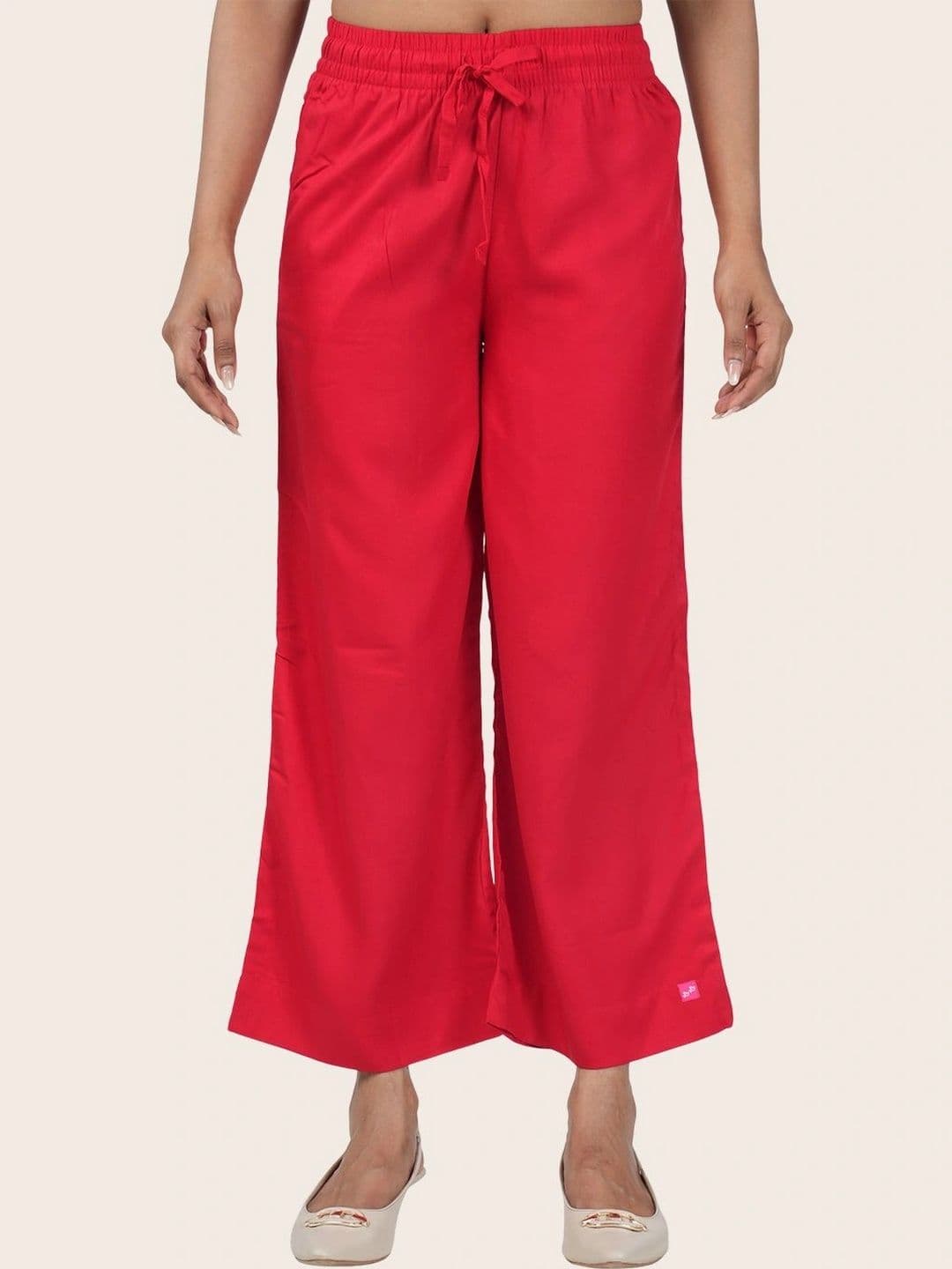 Fly Birds Women Knitted Ethnic Palazzos - view 1